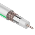 Кабель PROCONNECT SAT 703B 75Ом CCS/Al/Al 75% коаксиальный, цвет - белый, упаковка - 20 м