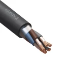 Кабель Конкорд КГ-ХЛ 5х16 (N) количество жил - 5, напряжение - 660 В, сечение - 16 мм2, материал изоляции - резина, цвет - черный