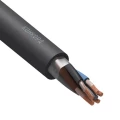 Кабель Конкорд КГ-ХЛ 5х4 (N) количество жил - 5, напряжение - 380 В, сечение - 4 мм2, материал изоляции - резина, цвет - черный