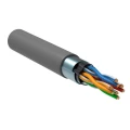 Витая пара GENERICA U/UTP 4х2х24AWG solid CCA PVC количество жил - 8, сечение - 0,2 мм2, цвет - серый