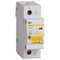 Автоматический выключатель однополюсный IEK ВА47-100 1Р 100А (С) 1 кА, переменный/постоянный, сила тока 100 А