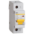 Автоматический выключатель однополюсный IEK ВА47-100 1Р 50А (С) 10 кА, переменный/постоянный, сила тока 50 А