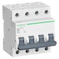 Автоматический выключатель четырехполюсный Systeme Electric City9 Set 4Р 10А (C) 4.5кА, сила тока 10 А, переменный, тип расцепления C, отключающая способность 4.5 kА