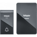 Звонок беспроводной NAVIGATOR NDB-D-DC06-1V1-BL IP20, корпус - пластик