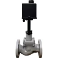 Клапаны регулирующие Энерготехномаш РК 25с945нж Ду15-32 Ру16-25 фланцевые, Tmax до 220°C, корпус - сталь 25Л, с ЭИМ Regada ST mini 472.0-0DFSG/00, с токовым сигналом 4-20 мА