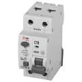 Автоматический выключатель дифференциального тока двухполюсный ЭРА АД-32 1P+N 10 A (C) 100 мА (AC), 4,5кА, электронный, ток утечки 100 мА, переменный, сила тока 10 A, защита 230В