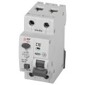 Автоматический выключатель дифференциального тока двухполюсный ЭРА АД-32 1P+N 10 A (C) 30 мА (AC), 4,5кА, электронный, ток утечки 30 мА, переменный, сила тока 10 A, защита 230В