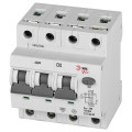 Автоматический выключатель дифференциального тока четырехполюсный ЭРА АД-32 3P+N 10 A (C) 30 мА (AC), 4,5кА, электронный, ток утечки 30 мА, переменный, сила тока 10 A