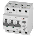 Автоматический выключатель дифференциального тока четырехполюсный ЭРА АД-32 3P+N 16 A (C) 30 мА (AC), 4,5кА, электронный, ток утечки 30 мА, переменный, сила тока 16 A