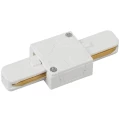 Коннектор ЭРА TR7-C 2W I для однофазного шинопровода, прямой, белый