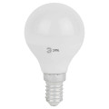 Лампа светодиодная ЭРА LED P45 E14 Шар 45 мм, мощность - 11 Вт, цоколь - E14, световой поток - 880 лм, цветовая температура - 2700K, цвет свечения - теплый, форма - шарообразная