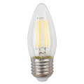 Лампа светодиодная ЭРА F-LED B35 E27 Свеча 35 мм мощность - 9 Вт, цоколь - E27, световой поток - 820 лм, цветовая температура - 2700К, тип лампы - светодиодная LED, цвет свечения - теплый белый, форма - свеча
