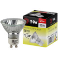 Лампа галогенная ЭРА GU10-JCDR Точечная 50 мм мощность - 35 Вт, цоколь - GU10, световой поток - 525 лм, цветовая температура - 3000К, тип лампы - КГ, цвет свечения - теплый белый, форма - спот