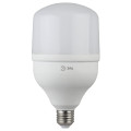 Лампа светодиодная ЭРА POWER 118 мм мощность - 40 Вт, цоколь - E27, световой поток - 3200 лм, цветовая температура - 4000 К, нейтральный белый, форма  - цилиндрическая