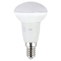 Лампа светодиодная ЭРА RED LINE ECO R 50 мм мощность - 6 Вт, цоколь - E14, световой поток - 480 лм, цветовая температура - 2700 К, теплый белый, форма  - рефлектор