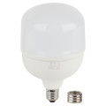 Лампа светодиодная ЭРА POWER 140 мм мощность - 85 Вт, цоколь - E27/E40, световой поток - 6800 лм, цветовая температура - 6500 К, холодный дневной, форма  - цилиндрическая