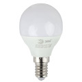 Лампа светодиодная ЭРА ECO P45 45 мм мощность - 6 Вт, цоколь - E14, световой поток - 480 лм, цветовая температура - 4000 К, нейтральный белый, форма  - шар