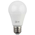 Лампа светодиодная ЭРА STD A60 60 мм мощность - 7 Вт, цоколь - E27, световой поток - 560 лм, цветовая температура - 2700 К, теплый белый, форма  - грушевидная