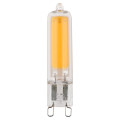 Лампа светодиодная ЭРА STD JCD GL 13 мм мощность - 6 Вт, цоколь - G9, световой поток - 480 лм, цветовая температура - 2700 К, теплый белый, форма  - капсульная