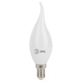 Лампа светодиодная ЭРА STD BXS 37 мм мощность - 11 Вт, цоколь - E14, световой поток - 880 лм, цветовая температура - 2700 К, теплый белый, форма  - свеча на ветру