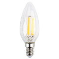 Лампа светодиодная ЭРА F-LED B35 E14 35 мм, мощность - 5 Вт, цоколь - E14, световой поток - 515 лм, цветовая температура - 2700 К, тип лампы - светодиодная LED, цвет свечения - теплый белый, форма - свеча