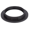 Кольцо для патрона ЭРА E27 материал – пластик, IP20, цвет – черный