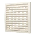 Решетка вентиляционная ERA РРП 200х300 разъемная, регулируемая, материал – пластик, цвет – слоновая кость
