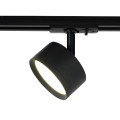 Светильник трековый однофазный ЭРА TR48-GX53 BK под лампу GX53 матовый, цвет - черный