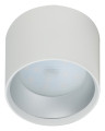 Светильник настенно-потолочный ЭРА OL8 декоративный под лампу до 12 Вт, цоколь - GX53, тип лампы - светодиодная LED, материал корпуса - алюминий, цвет - белый/серебро