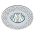 Светильник cо светодиодной подсветкой ЭРА DK LD40 WH/WH /1 13 Вт, точечный, цоколь GU5.3, тип лампы MR16, декоративный, цветовая температура - 4000 K, IP20, цвет свечения - белый, цвет светильника - белый / белый