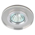 Светильник cо светодиодной подсветкой ЭРА DK LD44 SL 3D 13 Вт, точечный, цоколь GU5.3, тип лампы LED/КГМ, декоративный, цветовая температура - 4000 K, IP20, цвет свечения - белый, цвет светильника - зеркальный