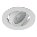 Светильник светодиодный ЭРА KL LED 22A-5 3K WH 5 Вт, точечный, тип лампы LED, световой поток 400Лм, цветовая температура - 3000 K, IP20, цвет свечения - теплый белый, цвет светильника - белый / матовый