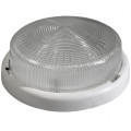 Светильник ЭРА НБО 05-100 Рондо, для ЖКХ, цоколь E27, под лампу до 100 Вт, с ободком, круглый, цвет - белый
