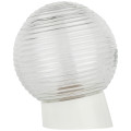 Светильник ЭРА НБП 01-60-004 Гранат стекло, для ЖКХ, цоколь E27, под лампу до 60 Вт, с наклонным основанием, шарообразный