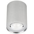 Светильник настенно-потолочный ЭРА OL1, цоколь GU10, под лампу MR16 до 50 Вт, цвет - серебро/хром