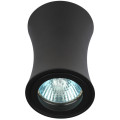 Светильник настенно-потолочный ЭРА OL19, цоколь GU10, под лампу MR16 до 50 Вт, цвет - черный