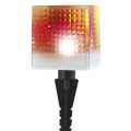 Светильник светодиодный садовый ЭРА L-PL20 200 мм на солнечной батарее, IP20, материал – пластик, цвет - черный-прозрачный