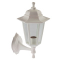 Светильник садово-парковый ЭРА НБУ 06-60 60 Вт, настенный, цоколь E27, под LED лампу, IP44, цвет - белый