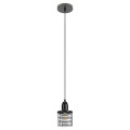 Светильник подвесной ЭРА PL 5 60 Вт, количество ламп - 1, цоколь - E27, цвет - черный