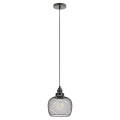 Светильник подвесной ЭРА PL 8 60 Вт, количество ламп - 1, цоколь - E27, цвет - черный