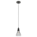 Светильник подвесной ЭРА PL 10 60 Вт, количество ламп - 1, цоколь - E27, цвет - черный