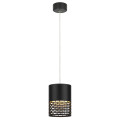 Светильник подвесной ЭРА PL29 15 Вт, количество ламп - 1, цоколь - GX53, цвет - черный