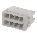 Клемма ЭРА СМК 208 NO-224-27, компактная, 8 отверстий, диапазон сечений 0.5-2.5 мм2, 50 шт Клемма ЭРА СМК 208 NO-224-27, компактная, 8 отверстий, диапазон сечений 0.5-2.5 мм2, 50 шт