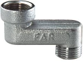 Эксцентрик латунный FAR FC 5560 3/8″x3/8″ Ду12x12 Ру10 Длина – 5 см, НР-ВР хромированный