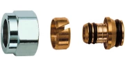 Фитинг концовка FAR FC 6076 Ду16х2 Ру10 Eurokonus 1/2″ для металлопластиковых труб