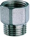 Ниппель переходной FAR FC 5805 1/2″х1/2″ Ду15х15 Ру10 Евроконус-ВР, корпус – латунь хромированный
