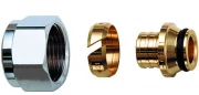 Фитинг концовка FAR FC 6075 Ду16х2 Ру10 Eurokonus 1/2″, для труб PEX