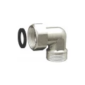 Угольник FAR FC 5304 3/4″-3/4″ Ру10 латунный хромированный, присоединение ВР-Накидная гайка, уплотнение EPDM, для металлопластиковых труб