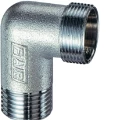 Угольник FAR FC 5260 1/2″ Ду15 Ру10 латунный хромированный, присоединение НР, уплотнение EPDM, резьба соединения М24х19 для металлопластиковых труб диаметром 16-20мм