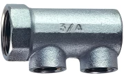 Коллектор нерегулируемый FAR FK 3150 Ду25-2х1/2″ Ру10, внутренняя резьба с 2-мя выходами Ду15, выходы внутренняя резьба, концевой, корпус латунь